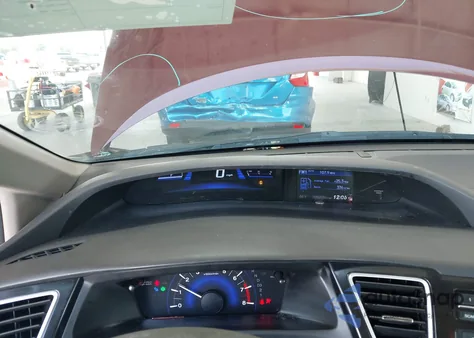 2013 Honda Civic Lx from USA, damaged, VIN 19XFB2F55DE045497